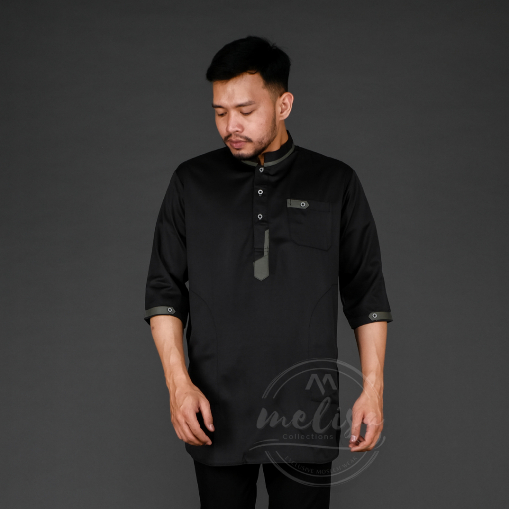 Baju Koko Kurta Lengan 3/4 Baju Koko Fashion Muslim Pria Dewasa Terbaru Koko Pria Muslim Bahan Katun Tesla Premium Baju Koko Pakaian Muslim Pria Dewasa Remaja Lengan Pendek Premium Terbaru Baju Koko kurta Laki-laki Muslimin Polos Keren Model terbaru