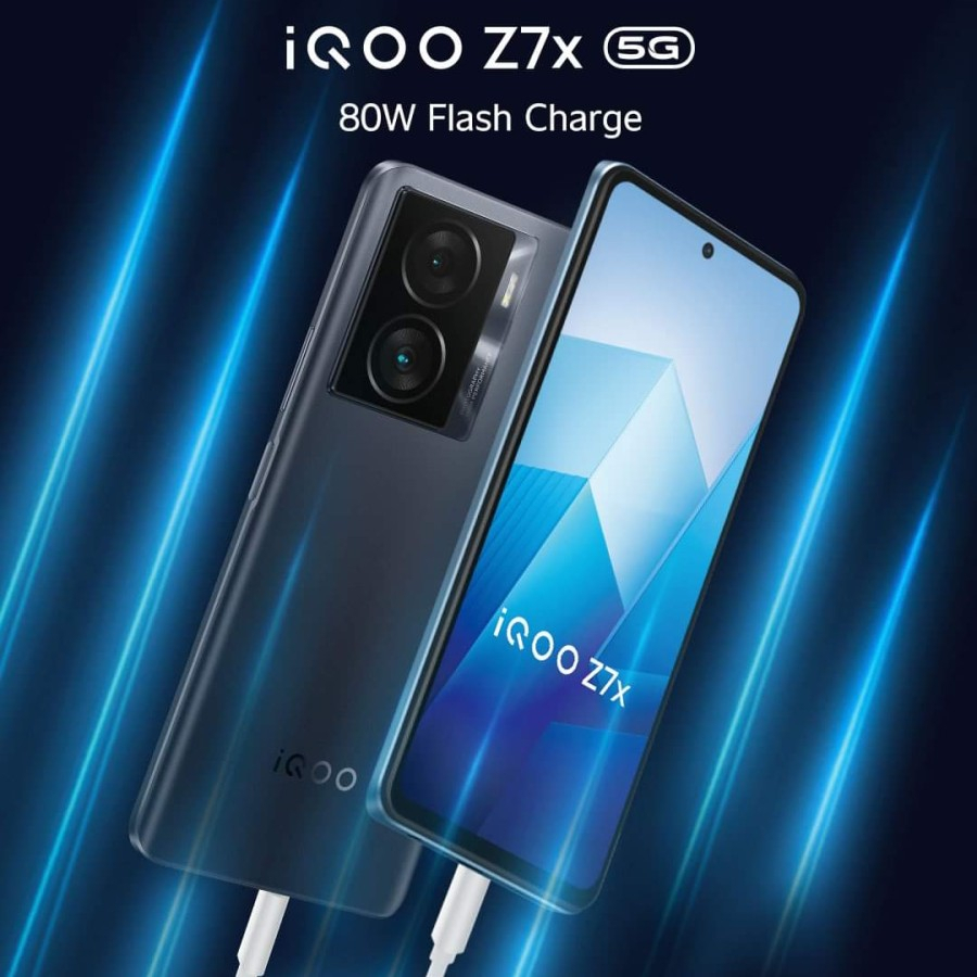 VIVO IQOO Z7X 5G 8/128GB | 8/256GB 6000mAh NEW GARANSI RESMI