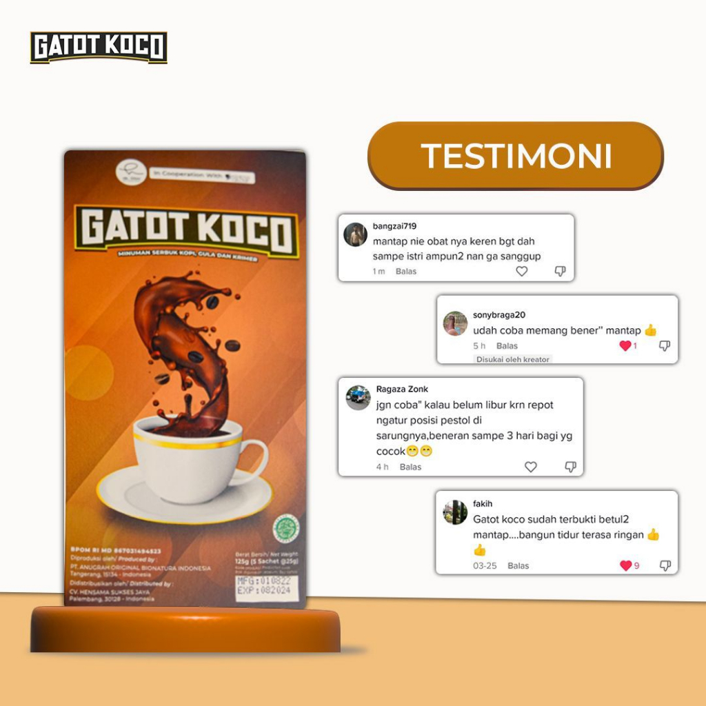 

gatot koco dr hen kopi