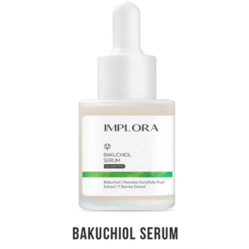 IMPLORA Bachuchiol Face Serum Wajah Glowing