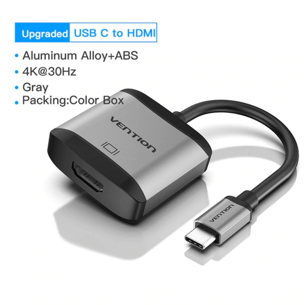 Vention USB Type C to HDMI Converter Adapter TDA Metal High Quality