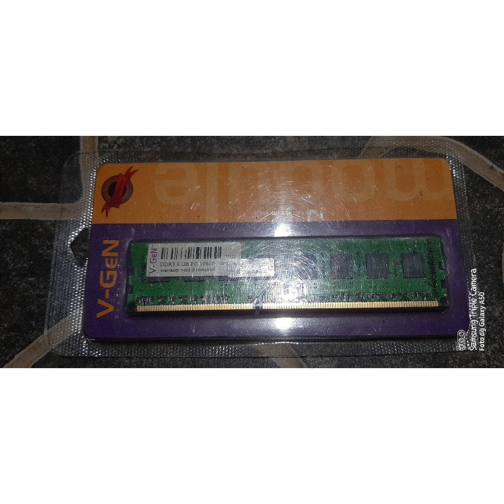 Ram Vgen DDR3 8gb pc10600 longdimm