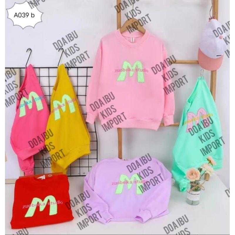 SWEATER ANAK PEREMPUAN MODEL TERBARU 1-11 TAHUN