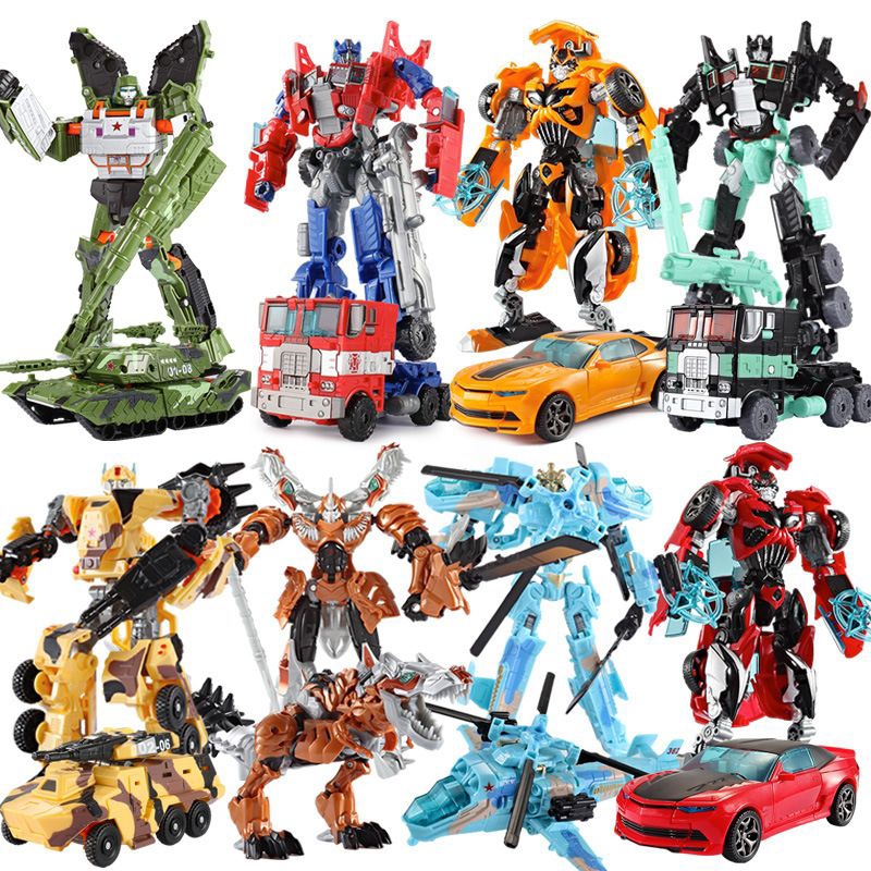 20 Robot Transformers Optimus Prime Knight JUMBO Bumblebee &amp;Optimus Besar 19cm TERBARU