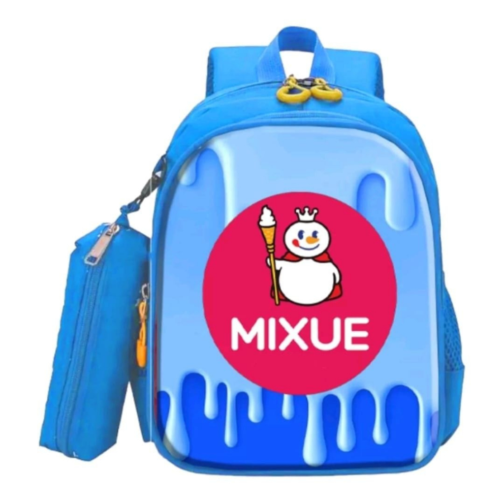 PREMIUM - TAS RANSEL ANAK-ANAK MIXUE GAMBAR PRINTING ANAK SEKOLAH TK SD