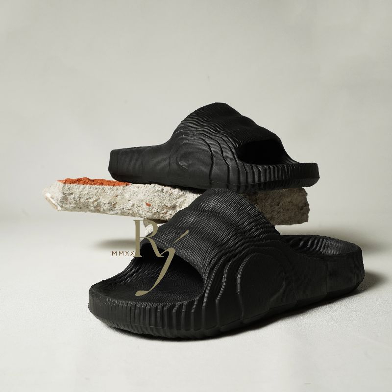 GRACE [ADS] Sandal Adilette 22 Slides Carbon Aluminum Sandal Selop Cewek Polos Sandal Selop Wanita