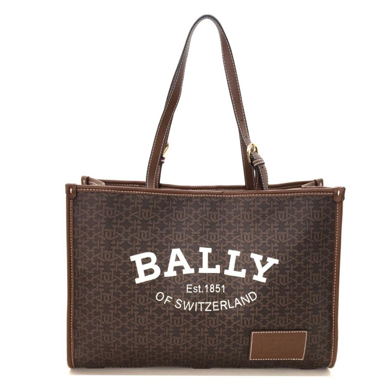 Tas Bally Calie Tote Bag Brown