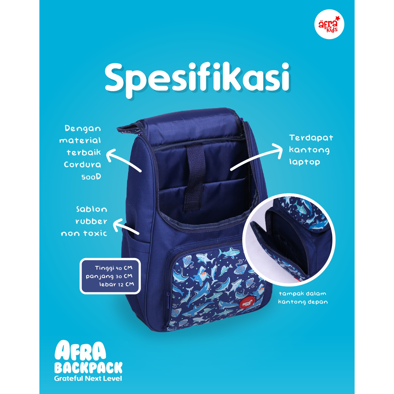 Tas anak sd Raggakids Tas Anak Muslim | Backpack Anak | Tas anak sekolah