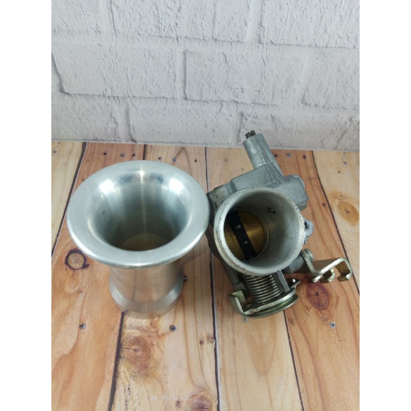 Throttle Body Keihin Reamer + Velocity Stack