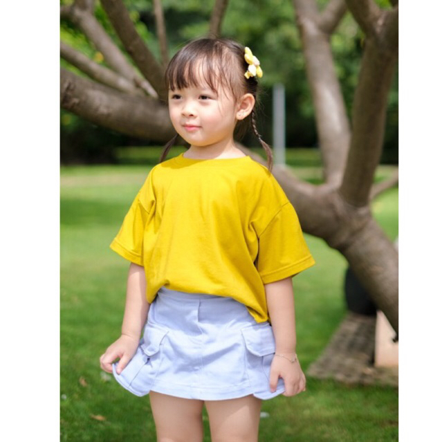 LEA Kids Oversize Tee Basic | Kaos Anak Unisex