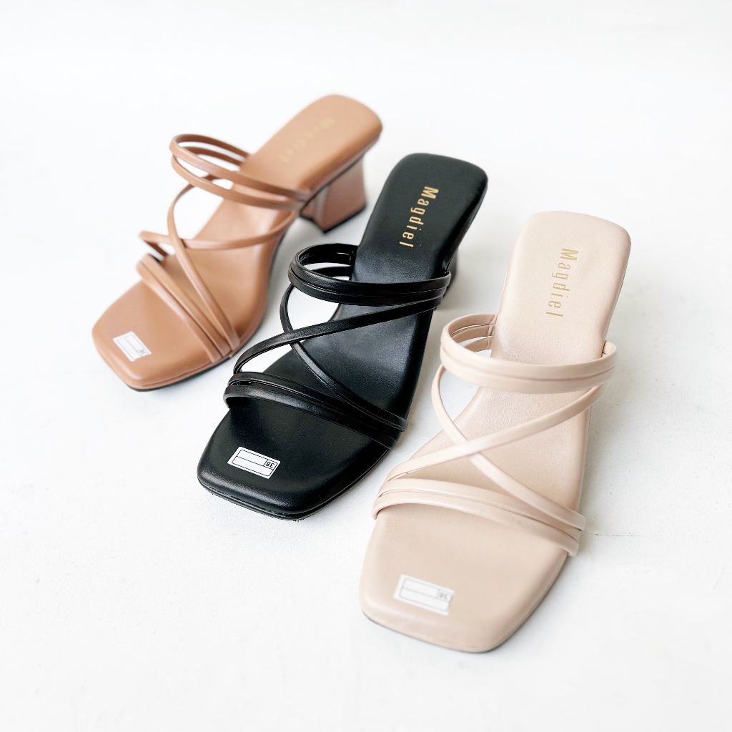 Magdiel - Tasya Heels Tali Wanita 5 cm