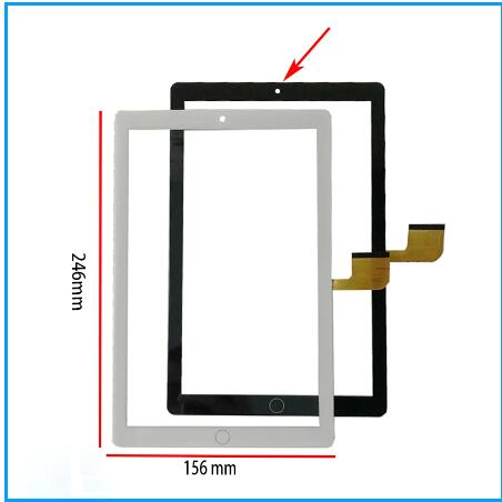 Baru untuk 10.1 inci CH/CX/DH-10153A4-PG-FPC431 BDF BH5717 Tablet PC komputer kapasitif layar sentuh