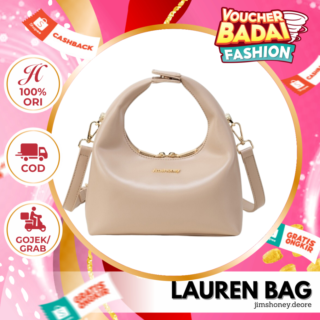 JIMS HONEY LAUREN BAG HAND BAG TAS TANGAN SLING BAG TAS SELEMPANG WANITA ORI JH MURAH BERKUALITAS FASHIONABLE