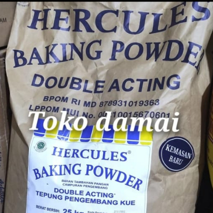 

hercules baking powder double acting 100gr 100% original