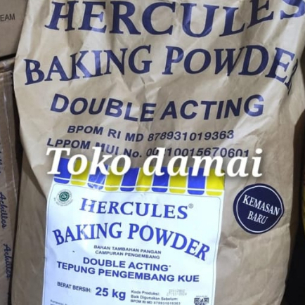 

hercules baking powder double acting 250gr 100% original