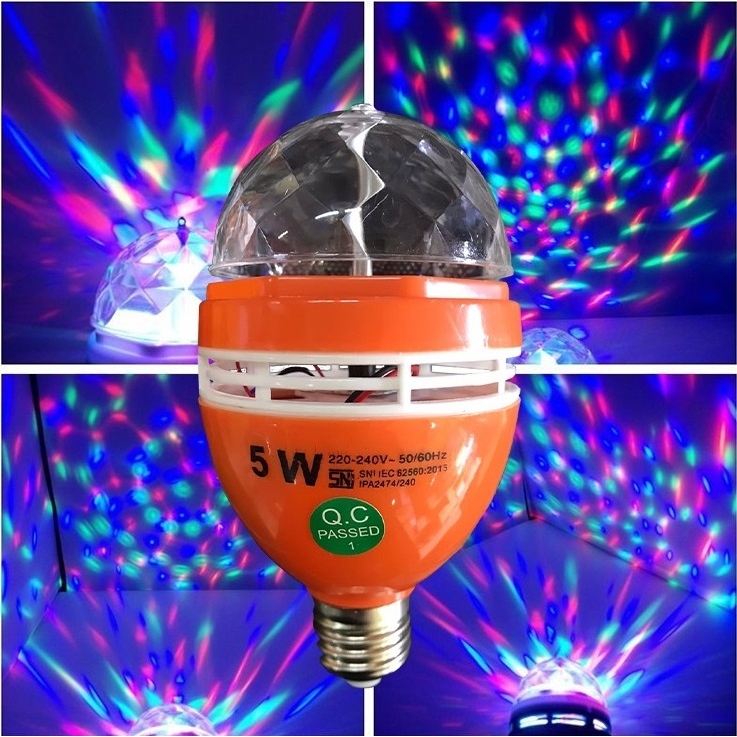 Lampu Disco LED / LED Warna / lampu disco led fiting Pioline/Ecoking 5 Watt