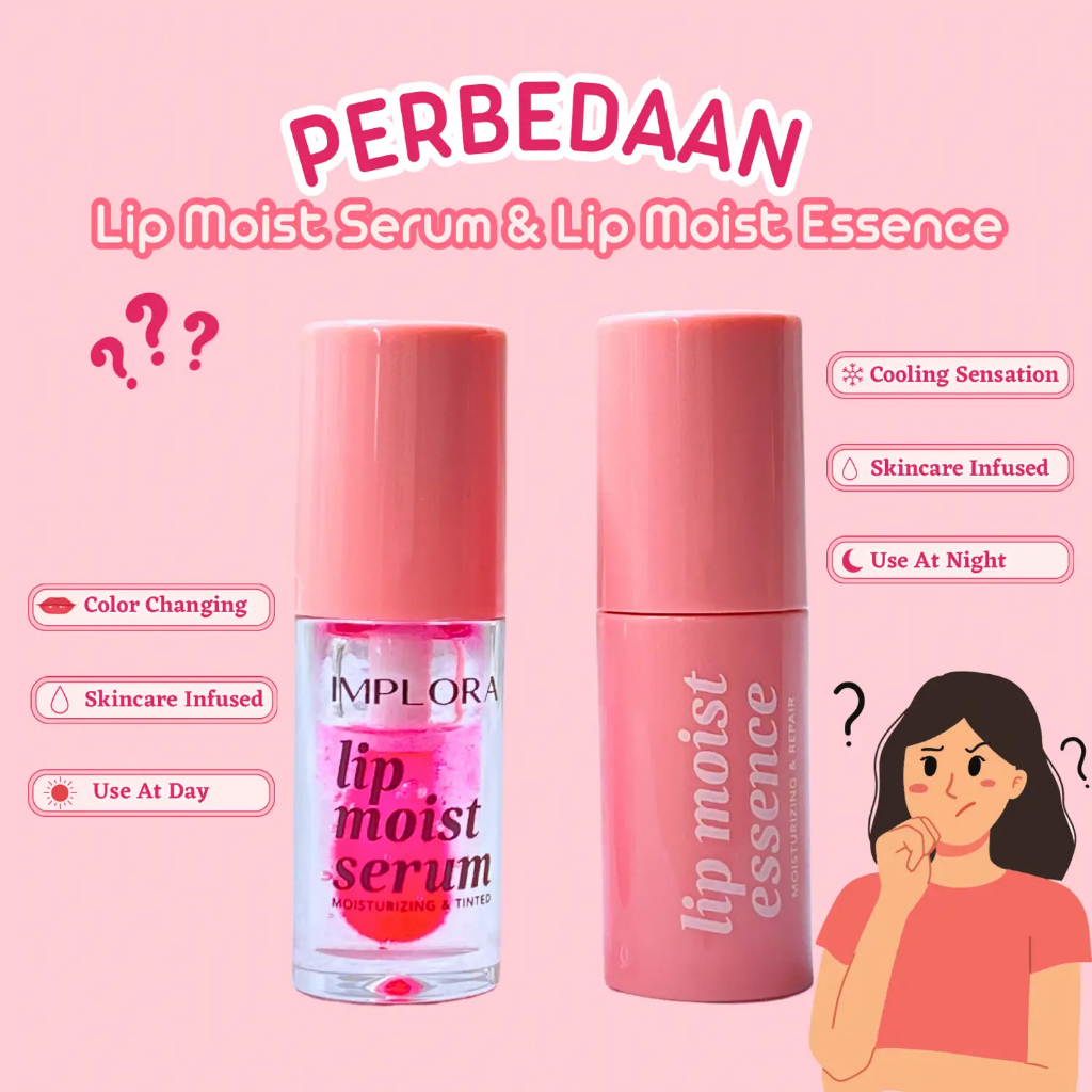 IMPLORA Lip Moist Essence &amp; Lip Moist Serum