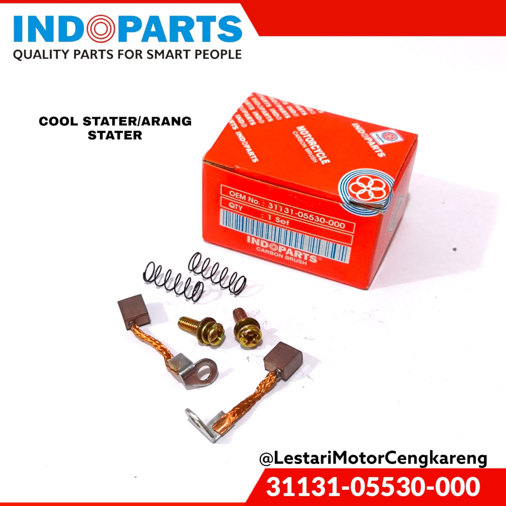 ARANG DINAMO STARTER CARBON BRUSH 05530 THUNDER 125 ORI INDOPART