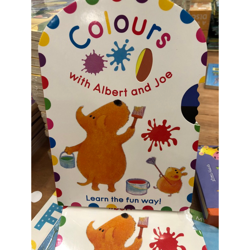 

COLOURS boardbook / buku Anak mengenal warna