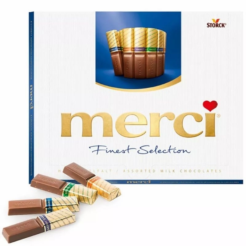 

STORCK Merci finest SelectionAssorted Chocolate 250Gr