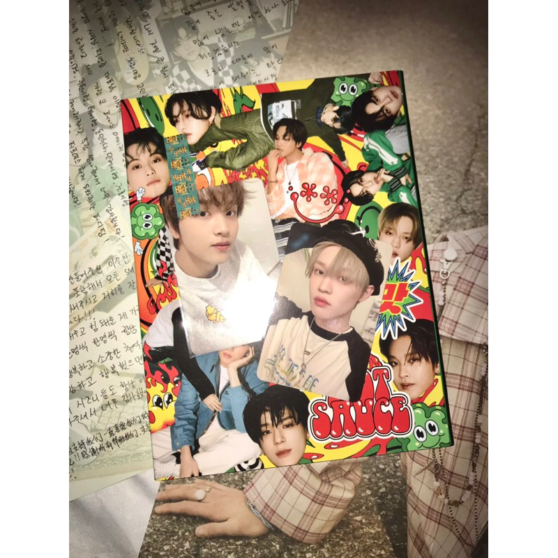 ALBUM HOT SAUCE UNSEALED (BORING VER) // PHOTOCARD // FOLDED POSTER // ROLLED POSTER HAECHAN CHENLE 