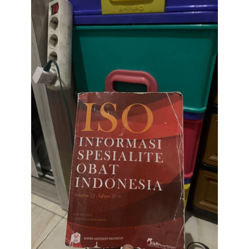 

preloved buku iso volume 52 tahun 2019