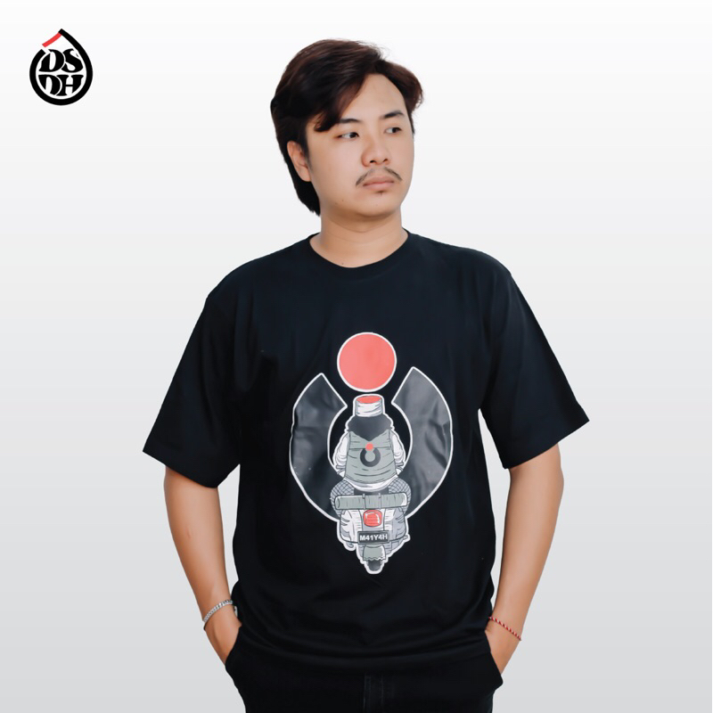 DSDH Kaos Maiyah Vespa Cak Nun Laa Ubali Katun 24s Kualitas Premium Tokoh Quotes Kata-kata Bijak Dis