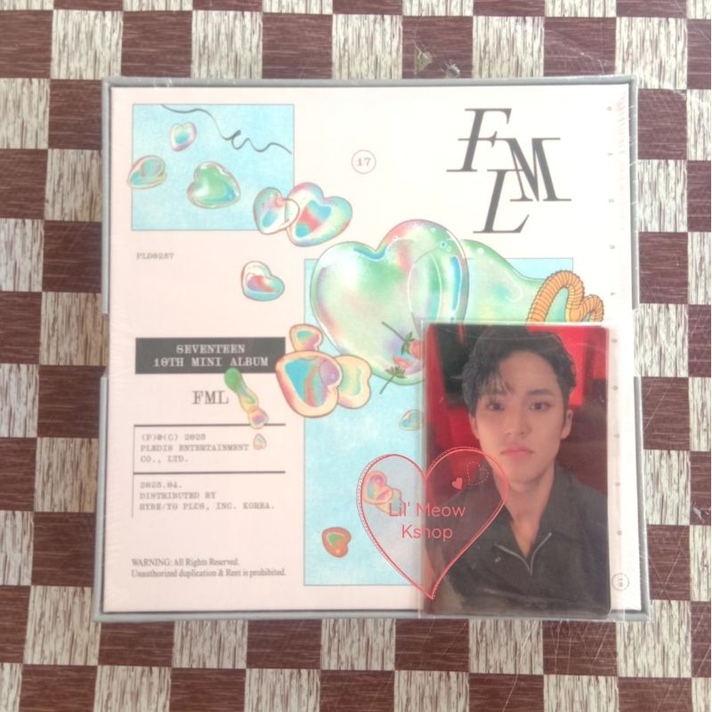 [READY STOCK] SEVENTEEN SVT ALBUM FML CARAT VER. OFFICIAL (RANDOM, Sealed) + POB GIFT