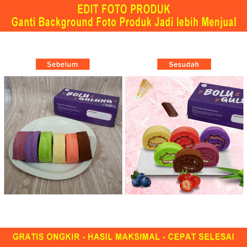 Edit Foto Produk, Edit Background, Edit Foto, Edit Warna Baju, Edit Warna Jilbab