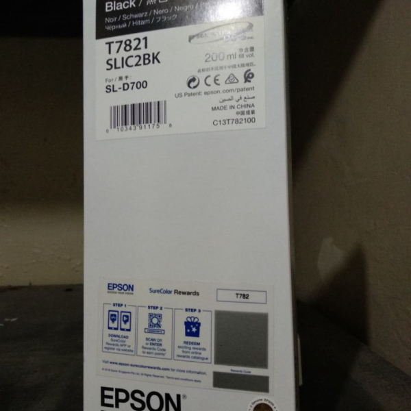 Tinta Printer Epson D700 Black Original - Magenta