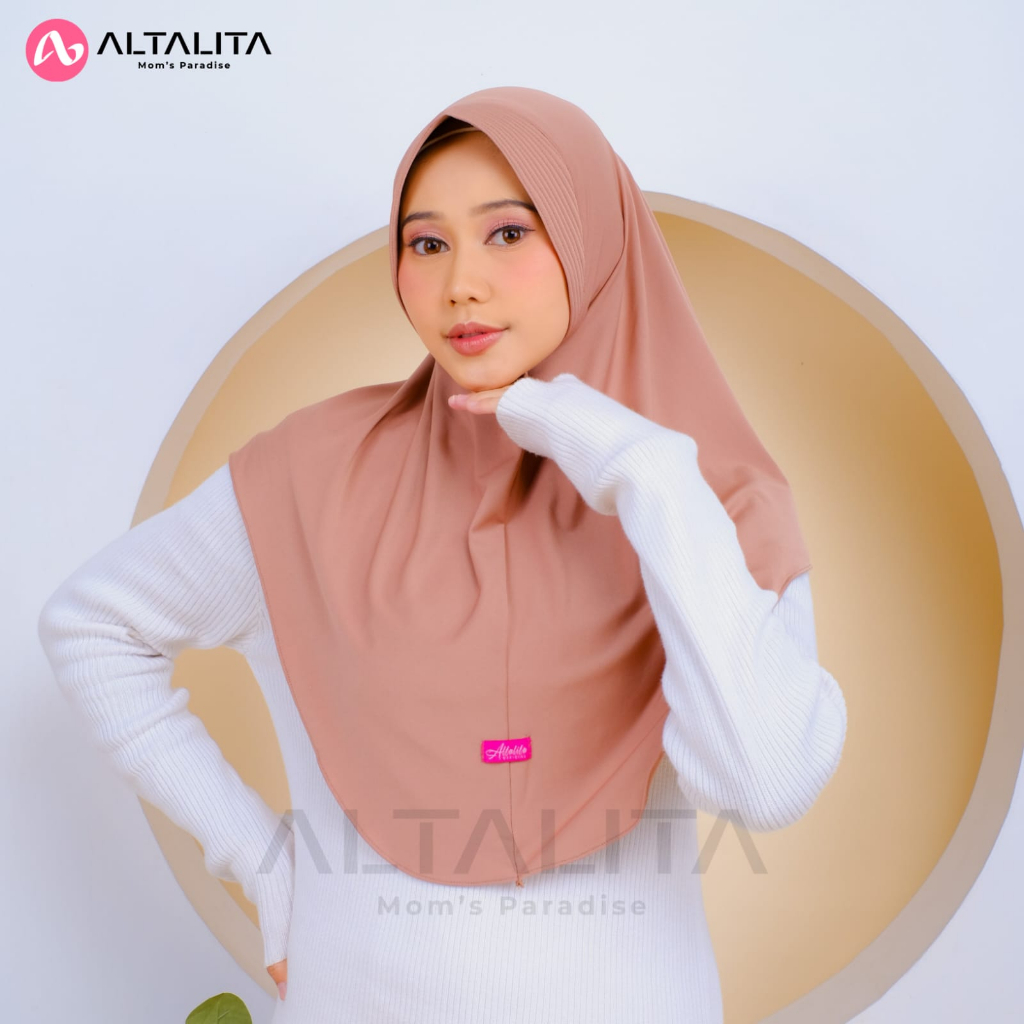 Altalita - Kerudung Instan Qaila Penguin Jilbab Sport Size M Menutup Dada Hijab Bergo Hamidah pet Tebal Bahan Jersey Premium Cocok Untuk Sekolah Olahraga Volly Futsal Badminton dan Sehari-Hari