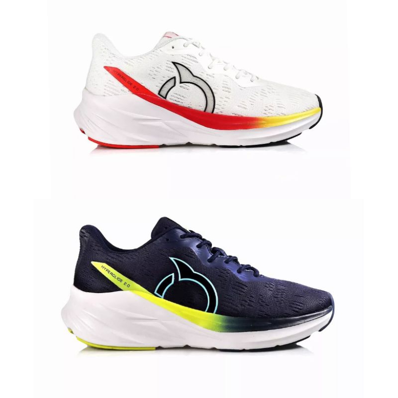 Ortuseight Sepatu Lari Hyperglide 2.0 White Fan Navy Hyperfuse 1.2 - Graphite. Hyperglade 1.2 Blue W