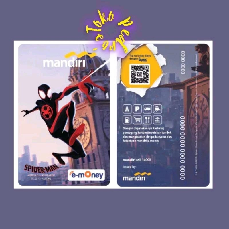 eMoney eToll Spiderman Across The Spider-Verse (MILES Morales) ORIGINAL! /Like Flazz Tapcash or Brizzi