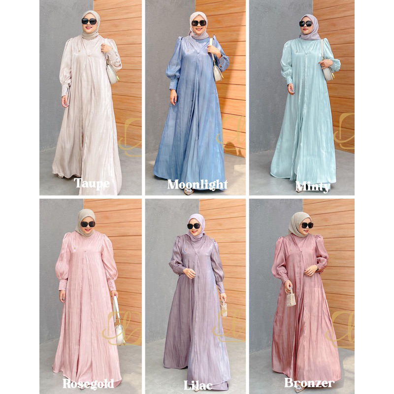 DJAMILA SHIMMER DRESS LALUNA ABAYA
