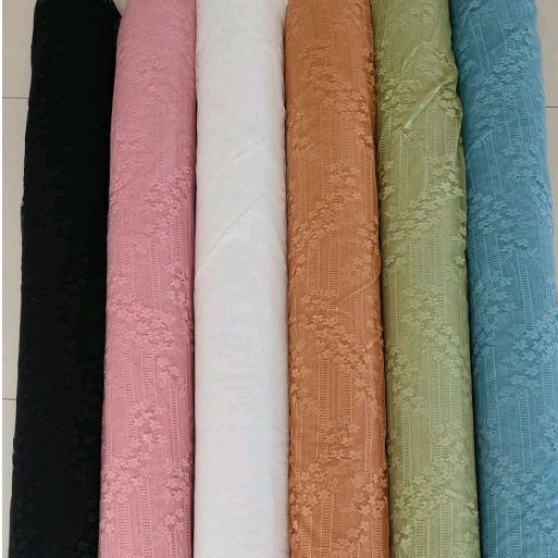 Kain Brokat Meteran Mewah murah