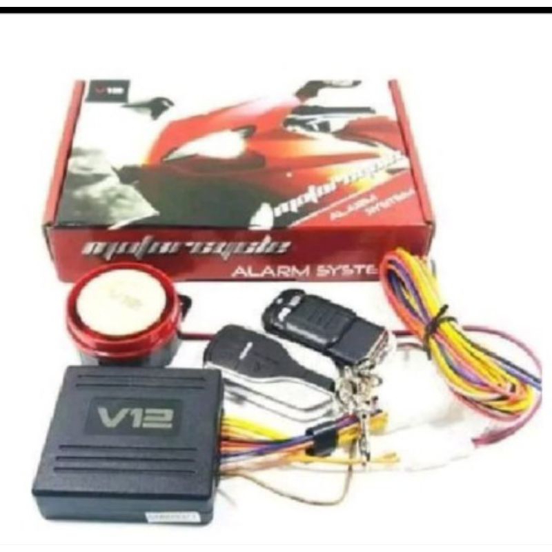 alarm motor cr7 hidup motor dari jauh