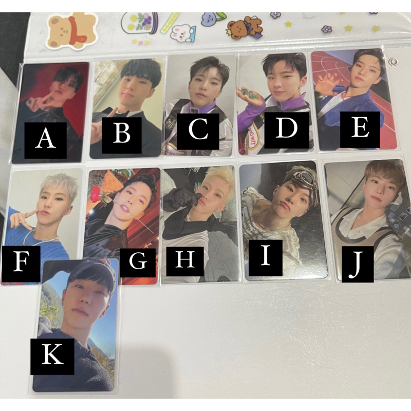 Photocard Seventeen Hoshi