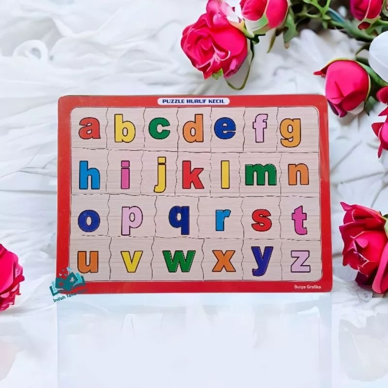 APE PUZZLE HURUF ABJAD ANAK USIA DINI