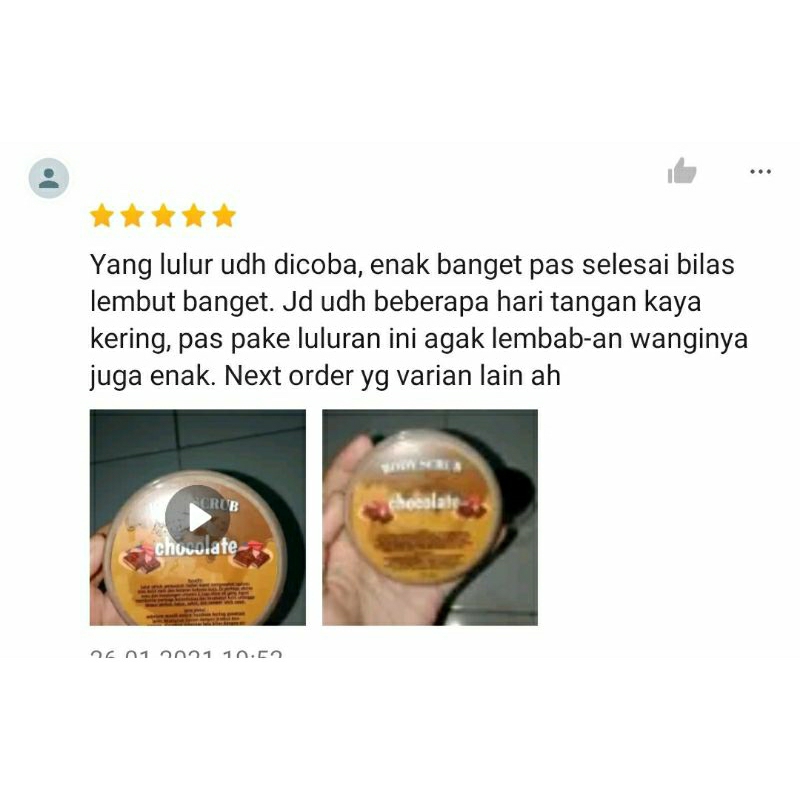 BODY SCRUB ALA SALON | LULUR BADAN BY ACL | 100 ML