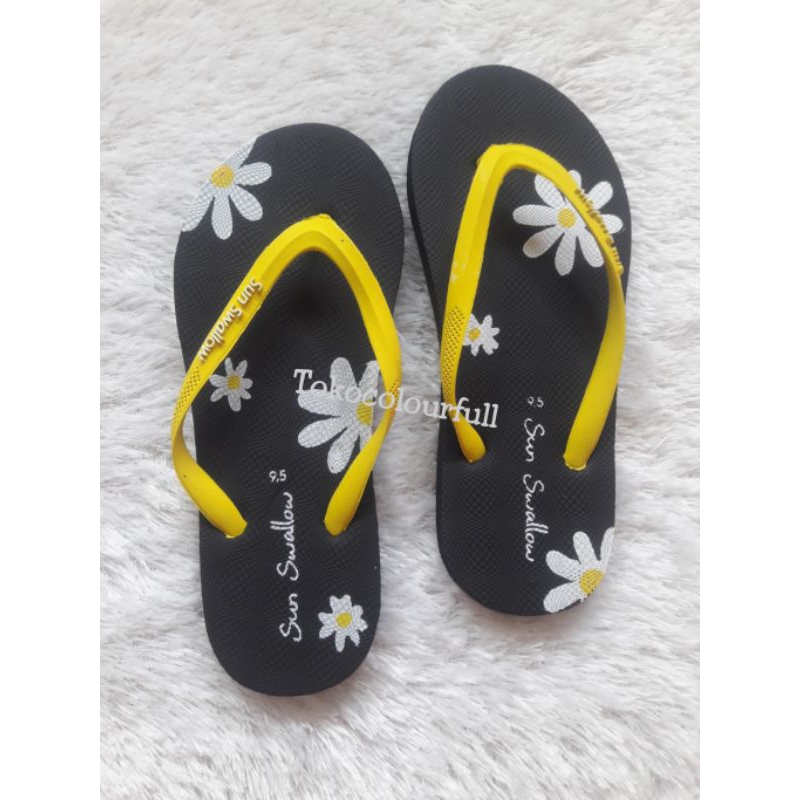 Sandal Jepit Wanita - Sandal Sun Swallow aster Original