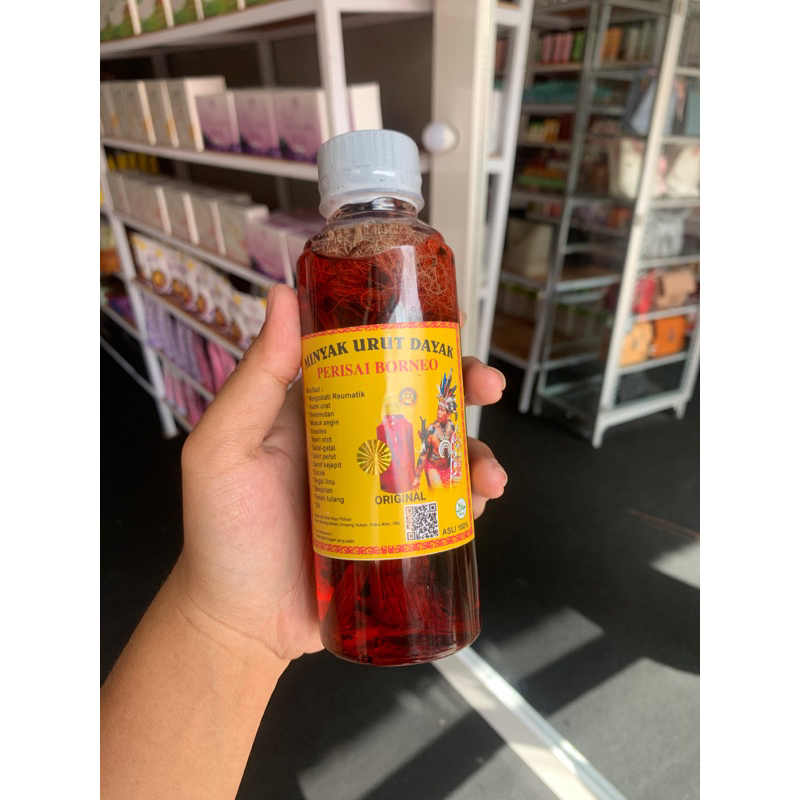Minyak Urut Dayak Perisai borneo