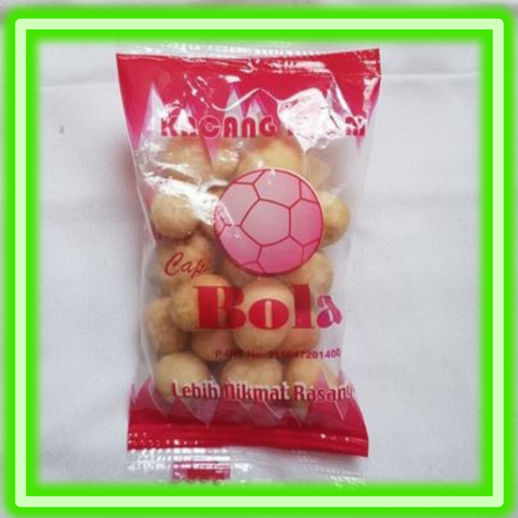 

Kacang Atom Cap Bola Samarinda ( Kemasan Ecer )