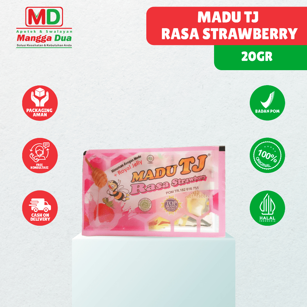 

Tresnojoyo Madu Tj Rasa Strawberry 20 Gram Box