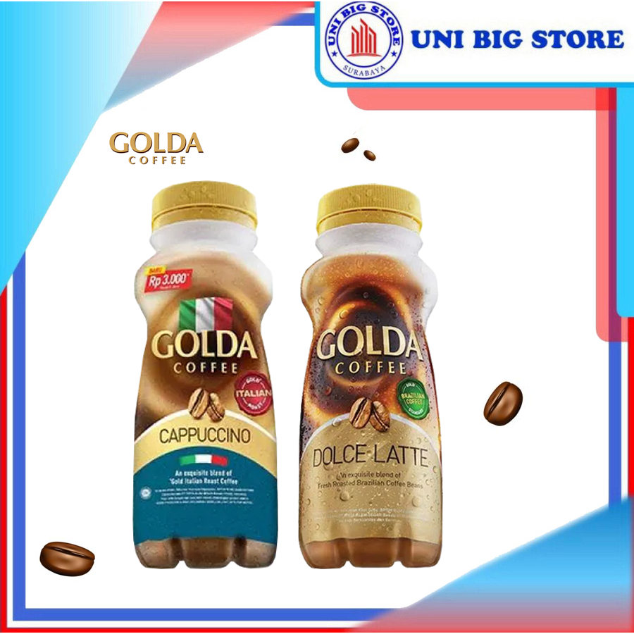

Golda Kopi Coffee Cappuccino / Dolce Latte Bottle 200 ml