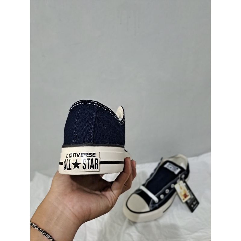 sepatu converse original low basic navy/ sepatu cowok/ sepatu cewek/ converse