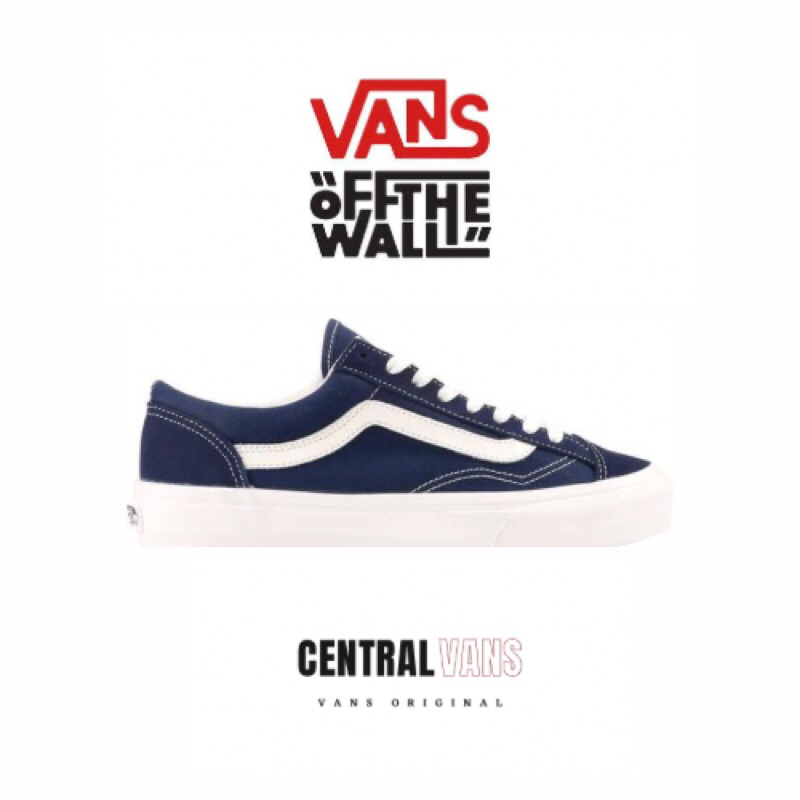 VANS STYLE 36 DRESS BLUES/MARSH || SEPATU VANS 100% ORIGINAL