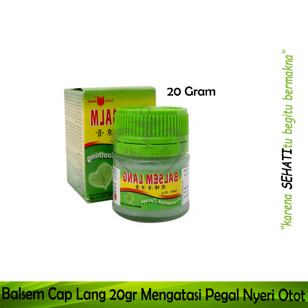 Balsem Cap Lang Aromatherapy Meredakan Nyeri Otot Pegal Linu