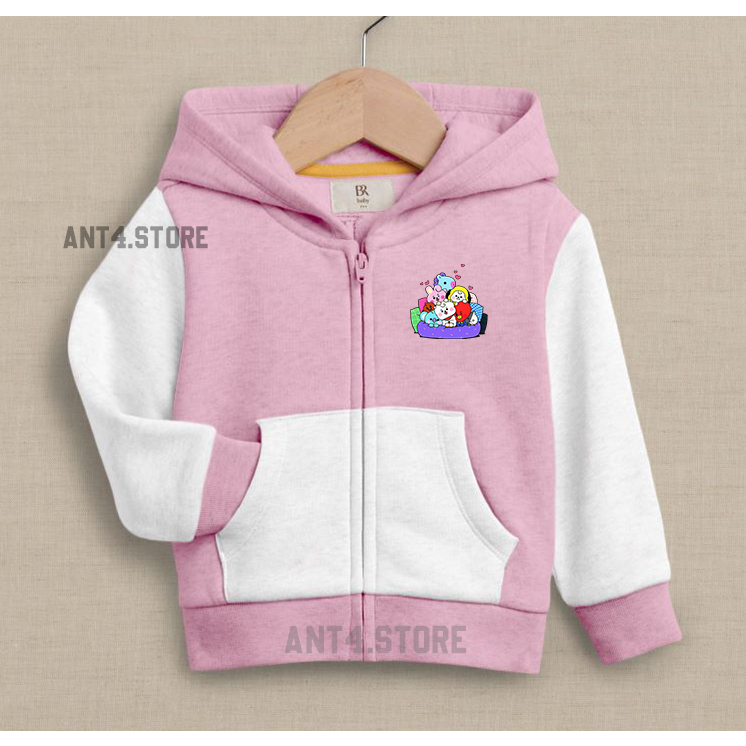 JAKET ANAK PEREMPUAN ANYA FORGER ZIPPER ANAK LAKI-LAKI UNISEX UMUR 2-12TAHUN