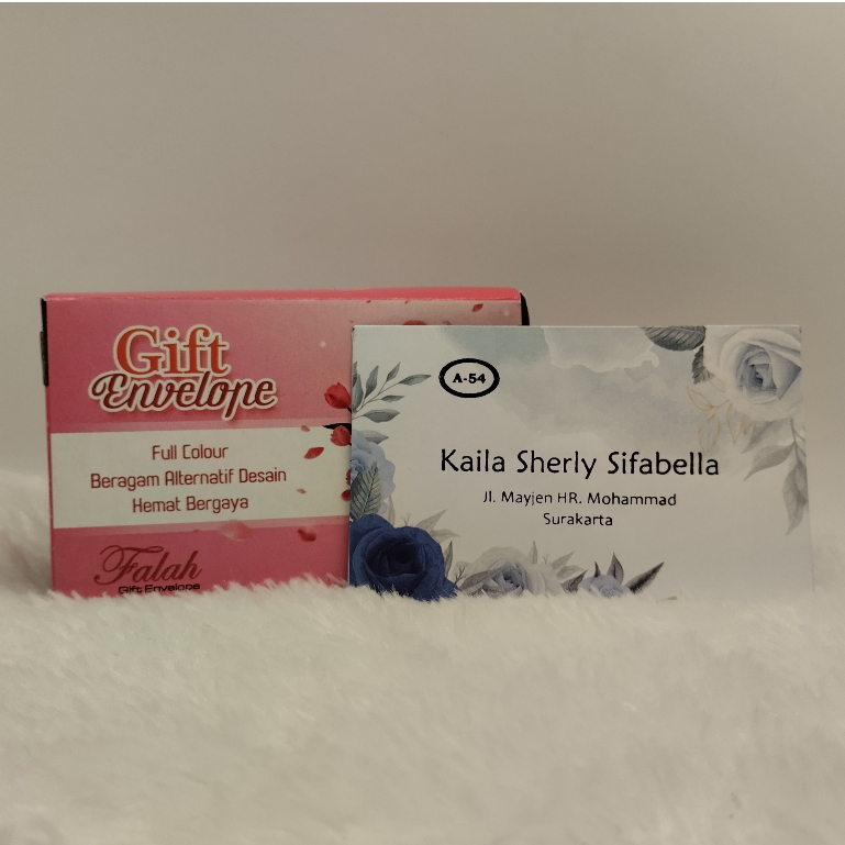 

Amplop Falah A-54 Real Pict Harga Murah isi 50 Tanpa Cetak Tulisan