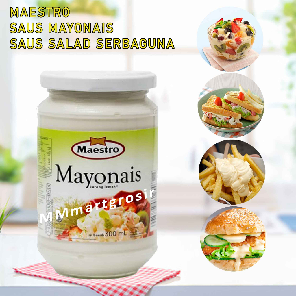 Maestro Mayonaise / Saus Mayonaise / Saus Salad / 300ml